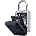Cadenas � cl� avec anse, bo�te � code � combinaison � 4 chiffres pour cl�s d'ext�rieur, bo�te � cl� portable ...