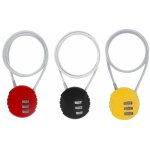 Cyslmuk - cadenas  code  3 chiffres, 3 pices antivol pour casque, cadenas  bagages, cadenas  code ...