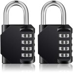 Cadenas code 4 chiffres, cadenas casier pour vestiaire sport, scolaire, college, cadenas a code pour ...