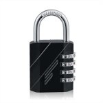 Cadenas � combinaison � 4 digit, serrure combin�e, cadena a code pour casier vestiaire sport pour gymnase, ...