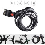 Cadenas de v�lo, antivol cadenas pour v�lo 5 chiffres intelligente code r�glable cha�ne v�lo c�ble anti ...