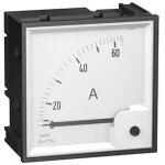 Cadran 3in 0 - 30 - 90a pour amp�rem�tre analogique 72x72mm dpt moteur schneider 16006