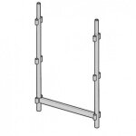 Cadre de depart de 1, 18m - nf - gamme �chafaudage fa�adier - aeris 45 - r�f: q141 - altrad