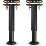 Cadre de lit, pieds en m�tal r�glables, durable, adapt� aux lattes universelles, armoires, canap�s, 18 ...