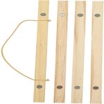 Cadre magn�tique pour affiches, barre de suspension en bois de pin, pr�sentoir � rouleaux, fixation murale ...