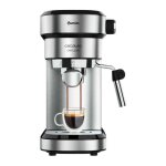 Cafelizzia steel machine � caf� expresso avec 20 bar thermoblock et buse vapeur