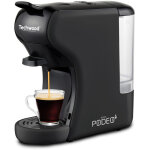 Cafeti�re expresso multi - capsules techwood tca - 196n - puissance : 1450w - coloris noir