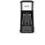 Cafeti�re filtre 3 tasses 1000w inox - krups - km207d10