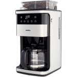 Cafetiere filtre digitale avec broyeur medion 1000w - 1, 5l - silver