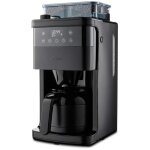 Cafetiere filtre digitale isotherme avec broyeur - medion - 1000w - 1, 0l - noir