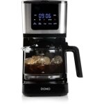 Cafetiere filtre - domo - do733k - 900 w - 4 a 10 tasses - ecran lcd - 3 intensit�s - noir