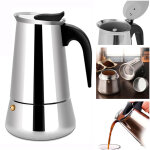 Coocheer - cafetire italienne, 6, 9, 12 tasses cafetire moka en inox compatible tous types de feux ...