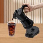 Cafeti�res cafetiere italienne machine a cafe italienne �lectrique grande pr�paration d'espresso italien ...