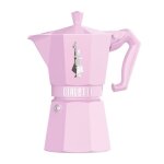 Bialetti - cafetiere moka exclusive pink 3 t