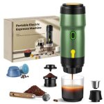 Cafeti�re portable 3 en 1, 20 bars, extraction � 92 �c, batterie 7500 mah, chargement allume - cigare ...