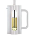 Cafeti�re / th�i�re � piston 350 ml klausberg kb - 7743 blanc