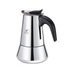 Cafeti�re thulos 4 tasses, finition inox