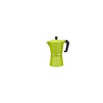 Cafetire vitrocramique aluminium vert citron 6t. monix