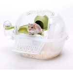 Cage de transport pour petits animaux, cage de transport portable pour hamsters, cage de transport pour ...