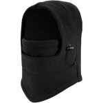 Cagoule de ski par temps froid pour hommes et femmes, masque facial thermique en polaire coupe - vent ...