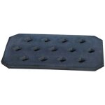 Caillebotis perforé bauer südlohn lr - pe 20, en polyéthylène robuste, finition noire Caillebotis perforé bauer südlohn lr - pe 20, en polyéthylène robuste, finition noire