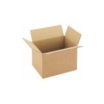 Caisse amricaine kraft brun simple cannelure l 31 x l 22 x h 10 cm - lot de 25