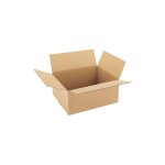 Caisse amricaine kraft brun simple cannelure h 16 x l 27 x p 36 cm - lot de 25