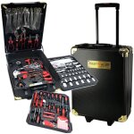 Caisse � outil kraft m�ller km - valise - 326pcs, valise avec cl�s � molette, pinces, cliquets, torx, ...