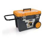 Vito - boite � outils sur roues 595 x 380 x 420 mm coffre de chantier poign�e t�lescopique coffre � outils ...