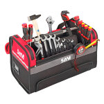Sam outillage - caisse textile 30l avec 28 outils 1er �quipement sam - cp28bag