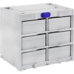 Tanos - caisse de transport systainer� rack / 6 m 337 83000878 plastique abs (l x h x p) 396 x 330 x ...