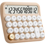 Calculatrice 12 chiffres grand �cran lcd boutons surdimensionn�s interrupteur m�canique standard pour ...