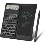 Calculatrices scientifiques, calculatrice de bureau  cran lcd  10 chiffres avec tablette d'criture, ...