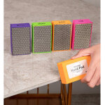 Cale � poncer � main en diamant - tampons � main en diamant en polissage, blocs de pon�age manuel diamant�s, ...