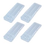 Shining house - cale porte sol caoutchouc, 4 pices antidrapante bloc arrts de portes durables butee ...