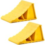 Cale de roue, 2 pi�ces, bloc antid�rapant, cales de roue, cale de roue de voiture, cale de roue de voiture, ...