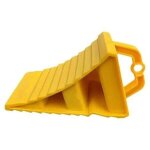 Cale roue de voiture, cale roue caoutchouc, cale pour remorque avec poign�e, bloc anti - d�rapant, cale ...