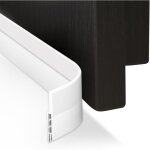 Calfeutrer bas de porte, 100 x 4. 5cm bande d'etanch�it� en silicone, souple isolant phonique thermique ...