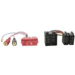 Caliber - fiches mini iso rca autoradio compatible avec audi a2 a3 a4 a6 a8 tt - rac6059