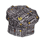 Calot de cuisine giblor's black menu art. 14p05i483