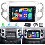 Cam android 15 pour vw tiguan 5n 2007 - 2016 golf plus navigation carplay gps usb type - c 32 go