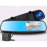 Cam�ra embarqu�e double - cam�ra avant et arri�re - cam�ra de voiture - cam�ra de tableau de bord double ...