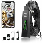 Ulisem - camra endoscope wifi camera endoscopique 1200p hd camera inspection canalisation avec lumire ...