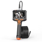 Cam�ra endoscopique, cam�ra d'inspection 4. 3'' ips screen 1080p hd cam�ra d'endoscopie avec 8 lumi�res ...