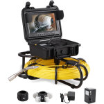 Mophorn - vevor camera inspection canalisation 91, 5 m camera endoscopique drain ecran 9'' avec enregistreur ...