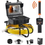 Camera inspection canalisation localisateur 512 hz endoscope drain 50 m ecran 9'' enregistreur dvr etanche ...