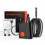 Cam�ra d'inspection d'endoscope 5, 5 mm wifi duo application t�l�phone ip67 led 5 m