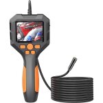 Camra d'inspection endoscope, enregistreur d'endoscope industriel avec cran couleur ips de 2, 8', 8 ...
