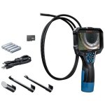 Bosch professional - cam�ra d'inspection gic 12v - 5 - 27 c bosch, 4 piles lr6 de 1, 5 v, adaptateur ...