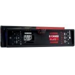 Cam�ra de recul dans le cadre de la plaque d'immatriculation avec diodes led - grand angle de vision ...